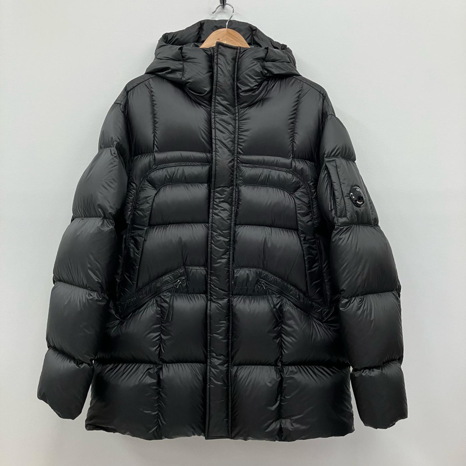 【中古】C.P.Company | シーピーカンパニー D.D. Shell 落ちこむ上衣 17cmow206a-006099a 黒いこと 大きさ：L【イオン広店】