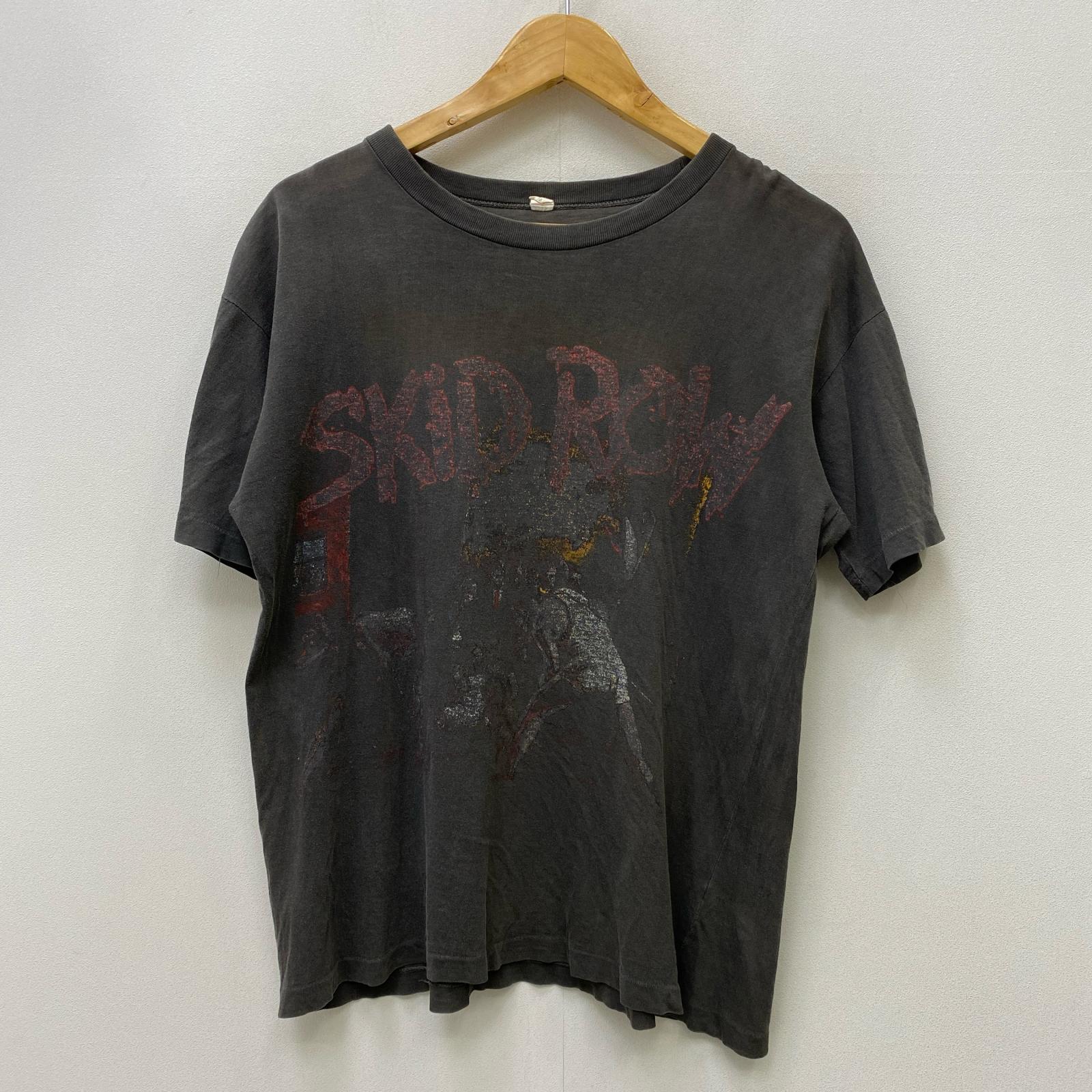 【中古】 skid row:slave to the grind tour 1991 半袖Ｔシャツ 黒いこと 大きさ：M【加古川店】