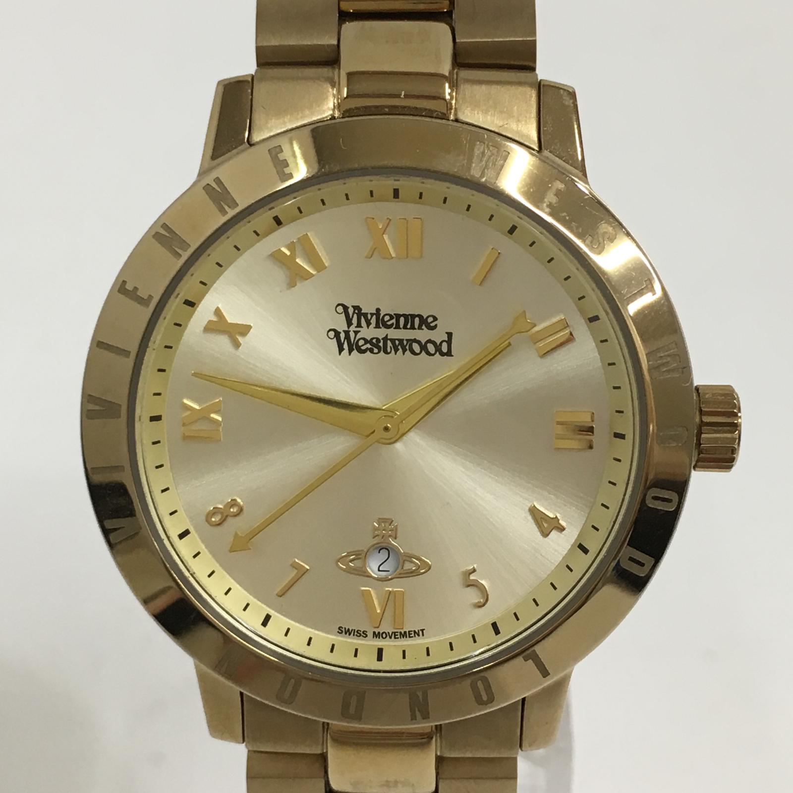 【中古】Vivienne Westwood | ヴィヴィアンウエストウッド 腕時計 VV152GDGD ゴールド【加古川店】