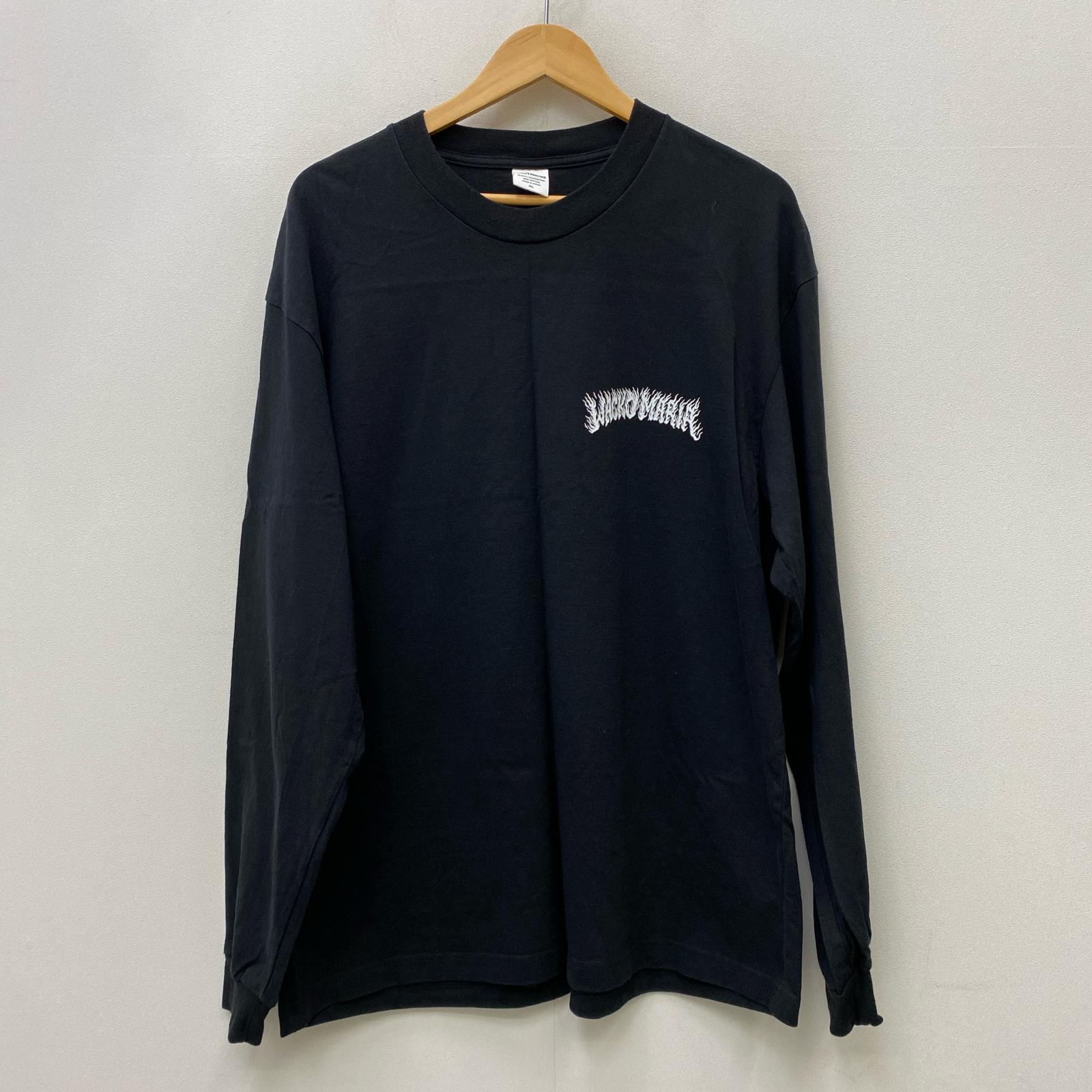【中古】WACKOMARIA | ワコマリア WASHED HEAVY WEIGHT LONG SLEEVE 長袖Tシャツ 25FW-WMT-LT01 ブラック サイズ:XL【加古川店】|お宝市番館