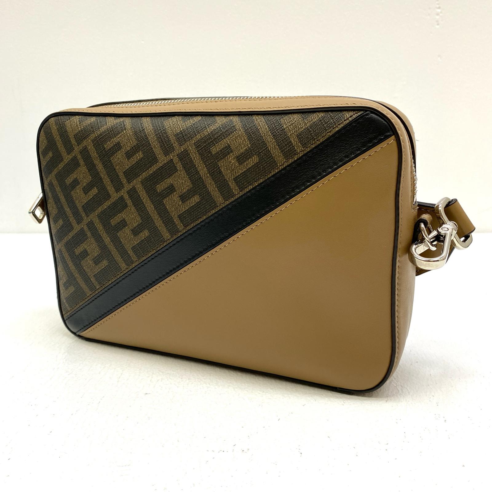 【中古】FENDI | フェンディ ダイアゴナル 写真機入れもの ショルダーバッグ 7M0286【加古川店】