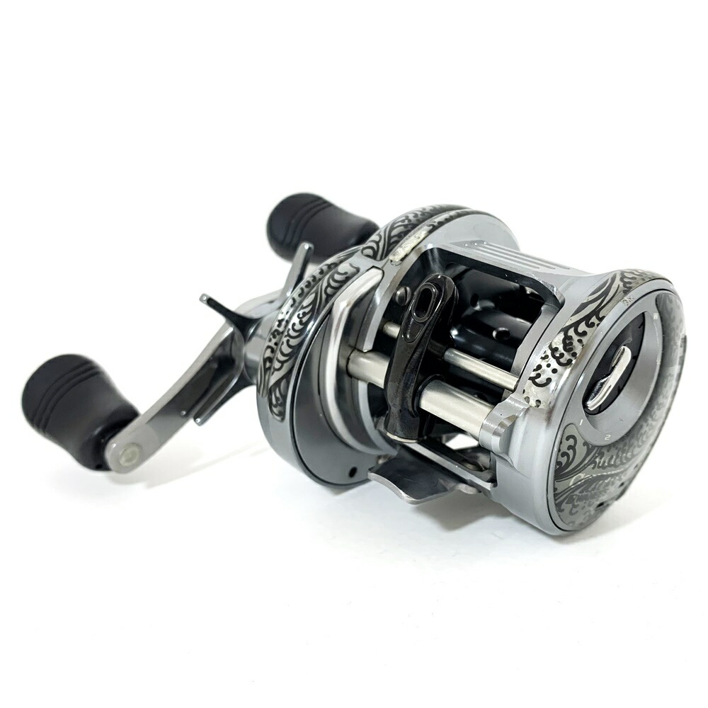 【中古】【魚釣り/魚釣り/釣具/木管】 【ベイトリール/右手持ち部分】SHIMANO | シマノ 19カルカッタコンクエストDC 200 ※ボディシールカスタム品【加古川店】