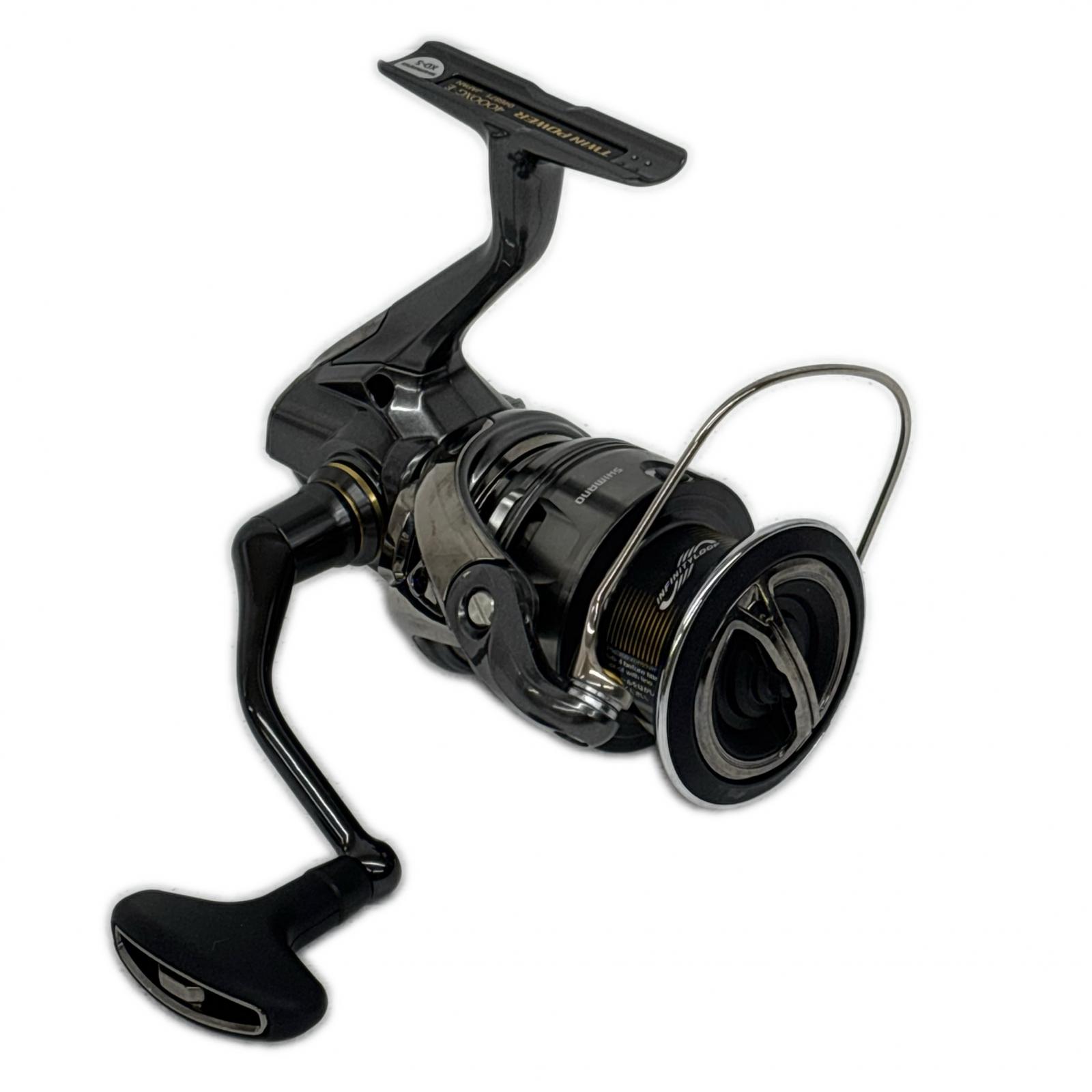 【中古】【魚釣り/魚釣り/釣具/木管】 【スピニングリール】SHIMANO | シマノ 24ツイン力強さ 4000XG 5空想科学小説80EH45【加古川流通】
