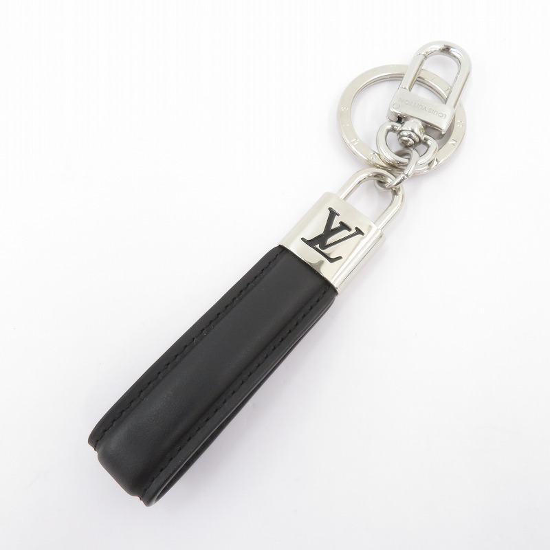 【中古】LOUIS VUITTON | ルイ・ヴィトン キーホルダー･LV パドロック キーホルダー M00745 ブラック【瀬戸大橋店】｜お宝市番館