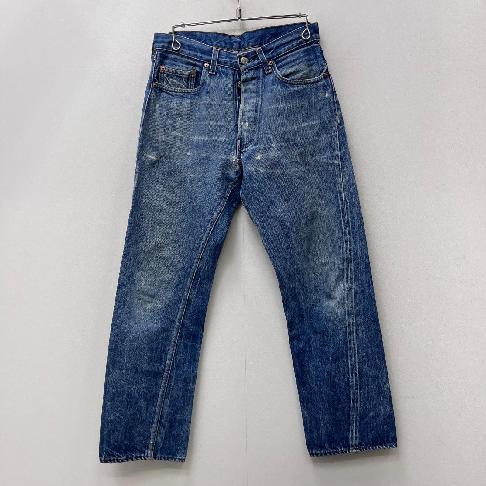 【中古】Levi's | リーバイス lot:501 赤耳 デニムパンツ インディゴ サイズ：30【加古川店】｜お宝市番館