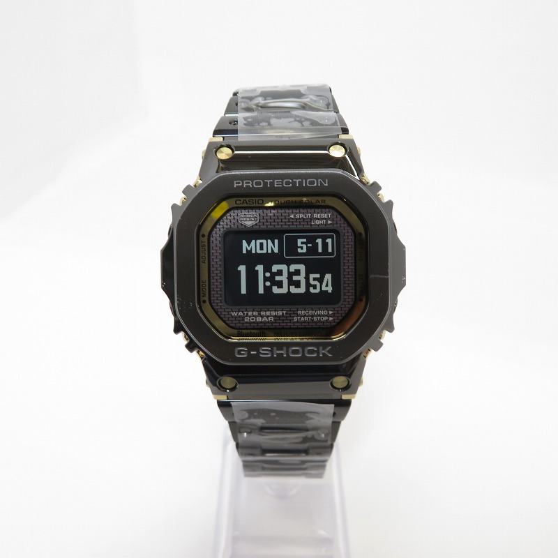 【中古】G-SHOCK | ジーショック FULL METAL/5000 SERIES ウオッチ デジタル電磁波ソーラー GMW-BZ5000BD-1JF 黒いこと【瀬戸大橋店】