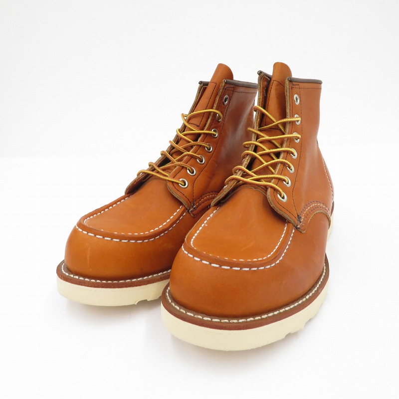 【中古】RED WING | レッドウィング 6-inch Classic Moc ブーツ 875 ブラウン 27cm【瀬戸大橋店】|お宝市番館