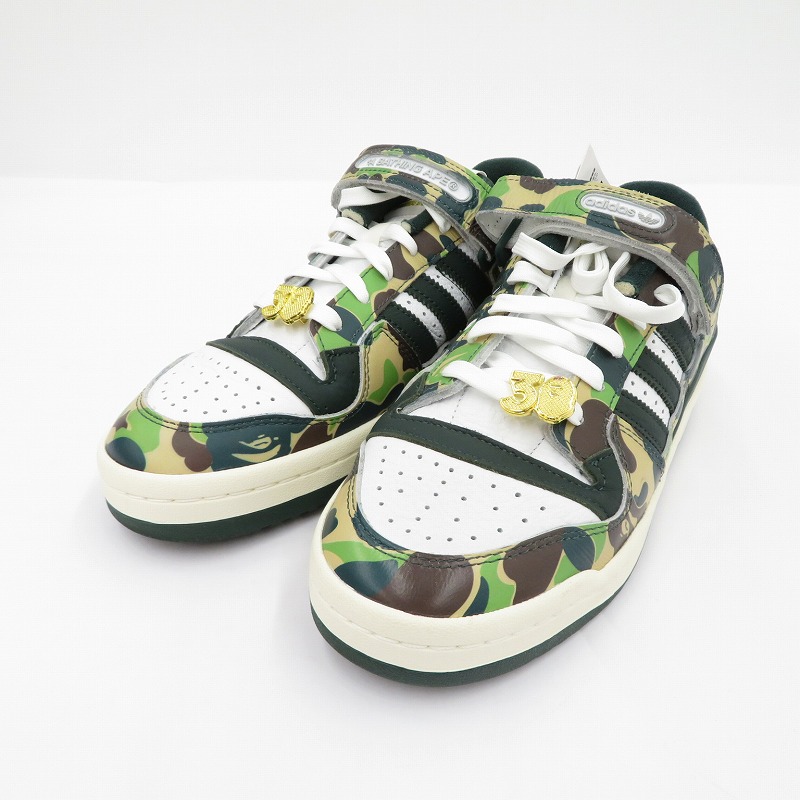 【中古】adidas | アディダス Forum 84 Low/30th Anniversary スニーカー ID4771 白いこと 26.5珊【瀬戸大橋店】