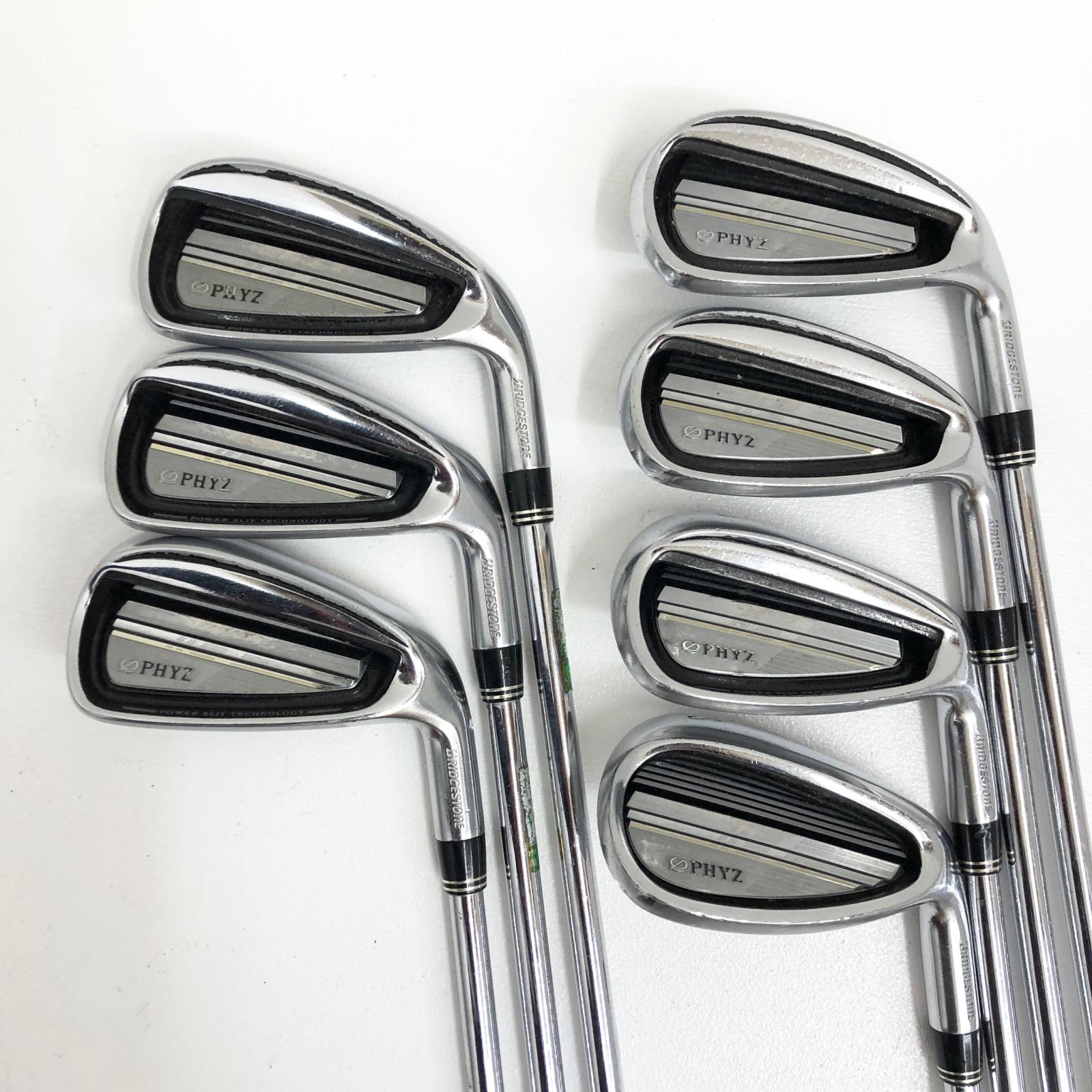 【中古】【ゴルフ備品】 BRIDGESTONE | ブリヂストン PHYZ(2014)ｱｲｱﾝ7本ｾｯﾄ N.S.PRO 5-9.P.P/S 【加古川店】