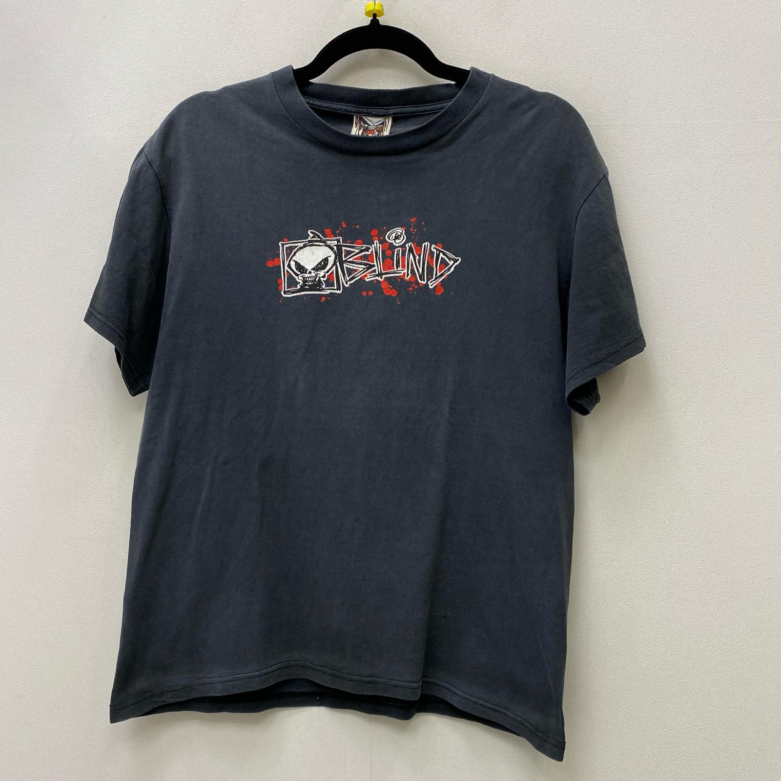 【中古】 blind skateboards;reaper tee 半袖Ｔシャツ 黒いこと 大きさ：M【加古川店】