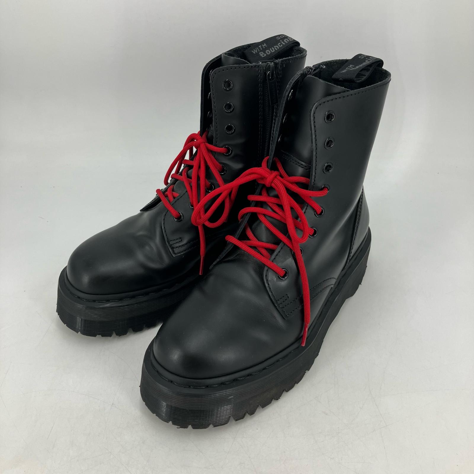【中古】Dr.Martens | 御医者さんマーチン JADON MONO 8 大広間 ブーツ 黒いこと 27糎【イオン広店】