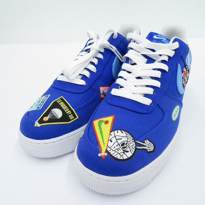 【中古】NIKE | ナイキ Air Force 1 Low '07 'Patched Up' スニーカー DX2304-400 エアフォース ブルー 28cm【瀬戸大橋店】|お宝市番館