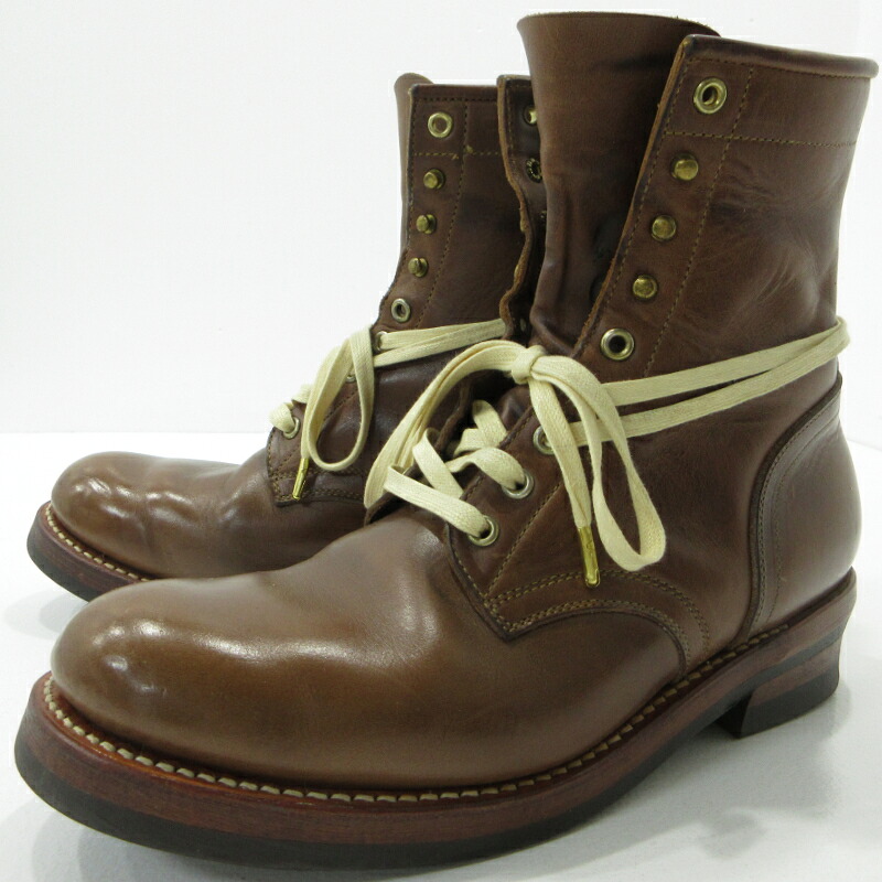 【中古】 MOTO | モト 1010 BOOTS ブーツ ブラウン 表記サイズ：9【三重本店】｜お宝市番館