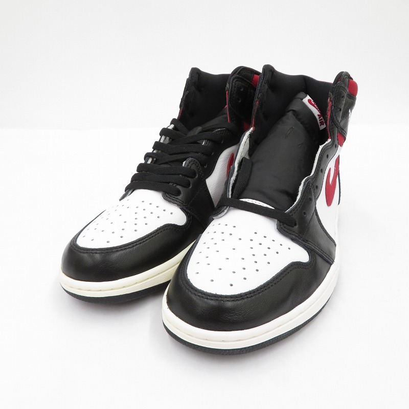 【中古】NIKE | ナイキ AJ1 Retro High \u0027Gym Red\u0027 スニーカー 555088-061 エアジョーダン 赤いこと 28.5糎【瀬戸大橋店】