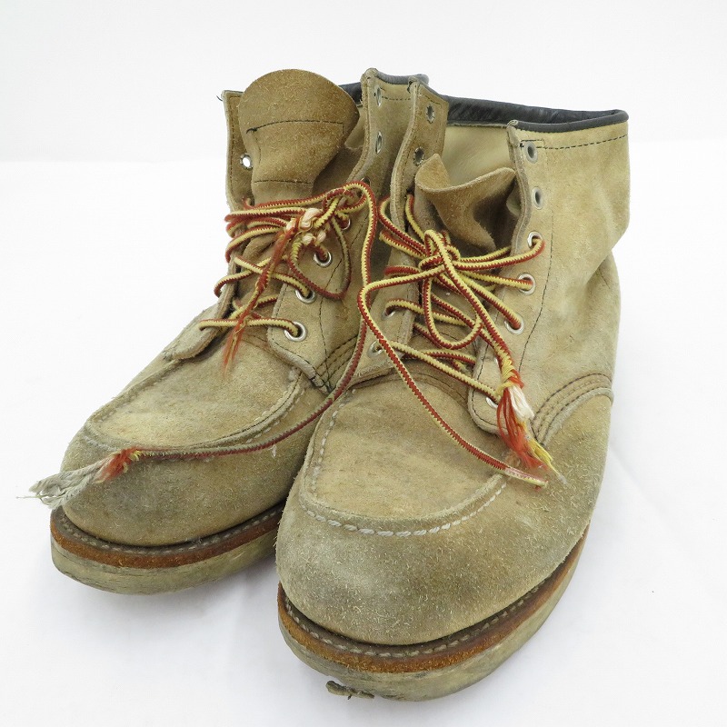 【中古】RED WING | レッドウィング ブーツ ベージュ 26糎【瀬戸大橋店】
