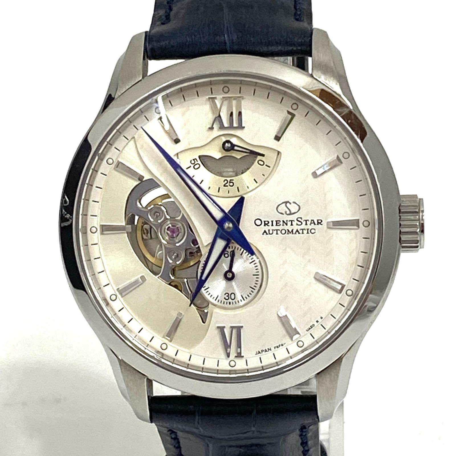 【中古】ORIENT STAR | オリエントスター レイヤードスケルトン 腕時計 RK-AV0B04S ホワイト【加古川店】|お宝市番館