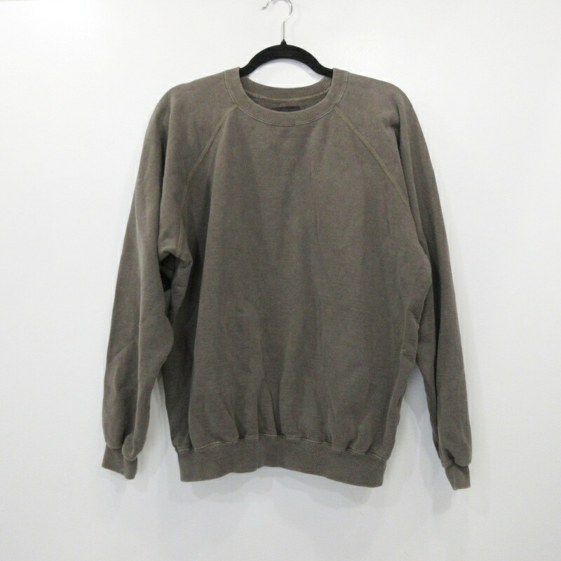 【中古】Omar Afridi｜オマールアフリディ SHABBY SWEATSHIRT 汗水 OA-AW24-JER-102-02 赤銅色 大いさ：46【姫路東店】
