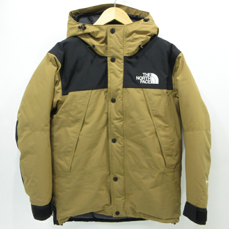 【中古】THE NORTH FACE | ザ・ノースフェイス mountain down jacket マウンテンダウンジャケット nd91930 ベージュ 大きさ：S【三重中央局】