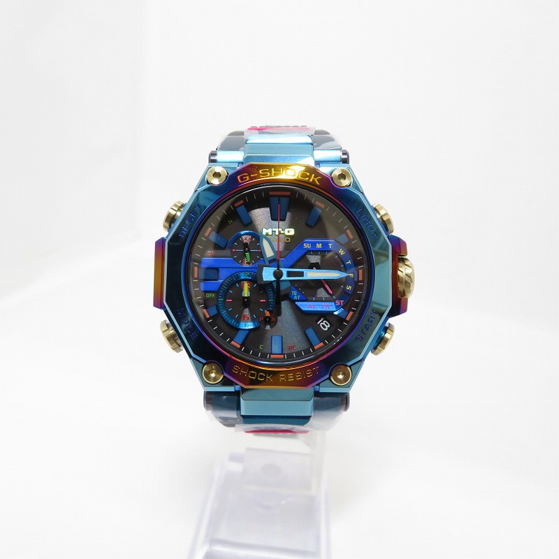 【中古】G-SHOCK | ジーショック MTG ウォッチ アナログ電磁波ソーラー MTG-B2000PH-2AJR マルチ色合い【瀬戸大橋店】