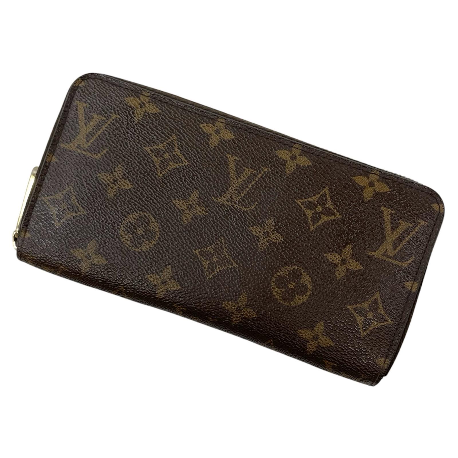 【中古】LOUIS VUITTON | ルイ・ヴィトン ジッピーウォレット モノグラム ラウンドファスナー長財布 M41894 ローズ・バレリーヌ ブラウン×ピンク【尾張小牧店】|お宝市番館