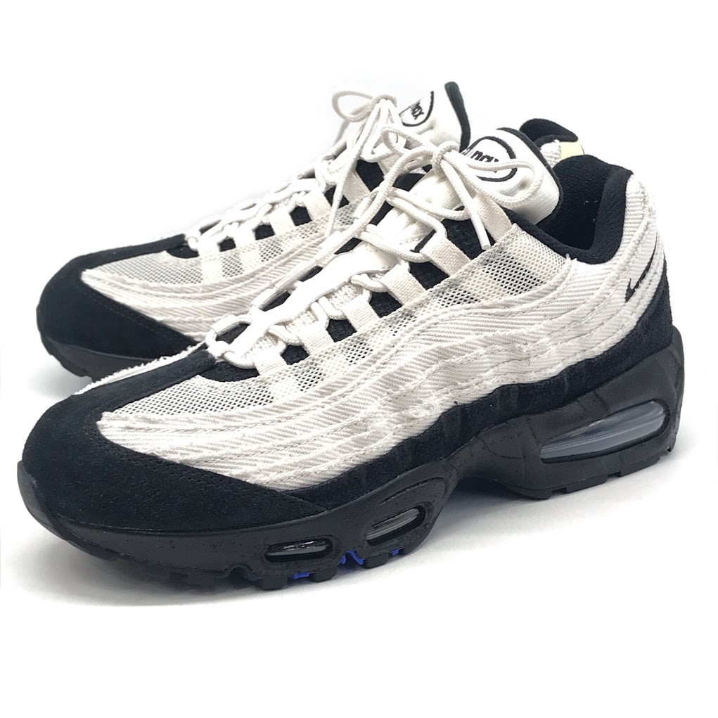【中古】NIKE | ナイキ AIR MAX 95 BIG BUBBLE ビッグ 砂上の楼閣 スニーカー IQ0284-010 白いこと 27珊【倉吉店】