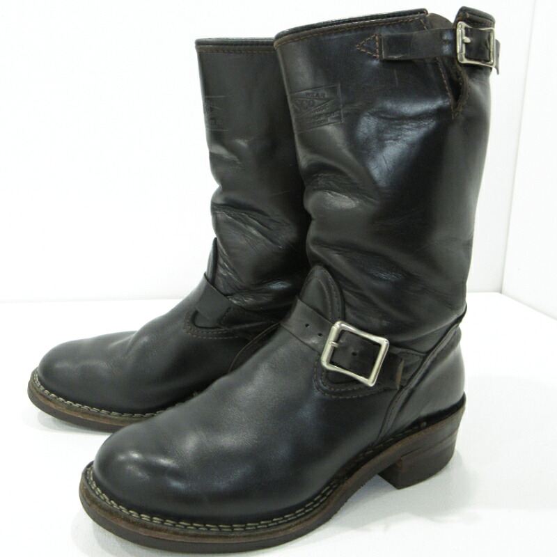 【中古】WESCO | ウエスコ CHAMPION BOSS はやりっ児ブーツ ブーツ 黒いこと 書きあらわす大きさ：8E【三重中央局】