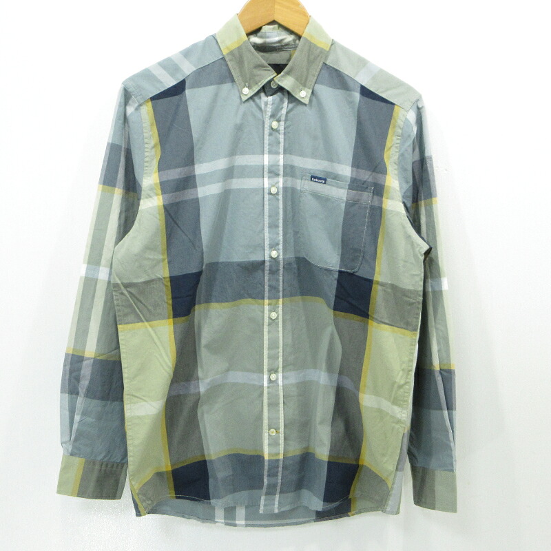 【中古】Barbour | バーブァー Harris タータンチェック プルオーバー 長袖プルオーバー 261MSH5775 マルチ色合い 大きさ：M【三重中央局】
