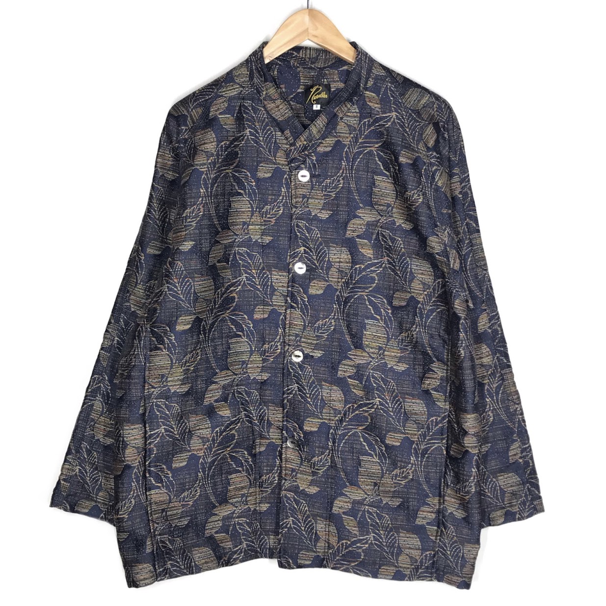 【中古】Needles | ニードルス 総柄 上衣 余分の物アウター OT108 米国海軍 大きさ：S【倉吉店】