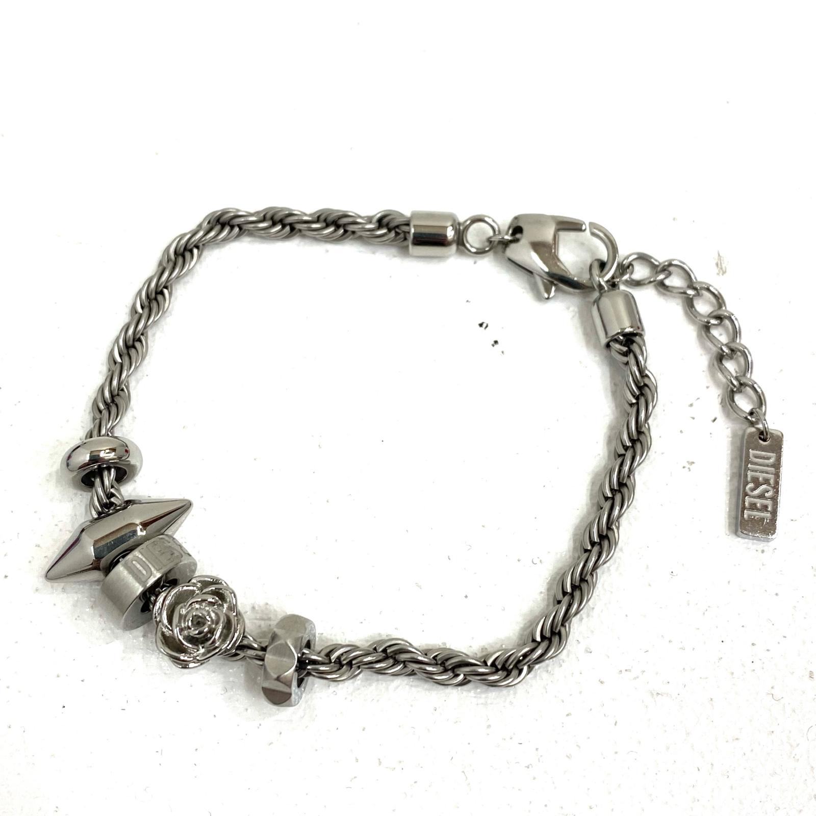 【中古】DIESEL | ディーゼル 腕輪 DX162200DJW しろがね色【加古川店】
