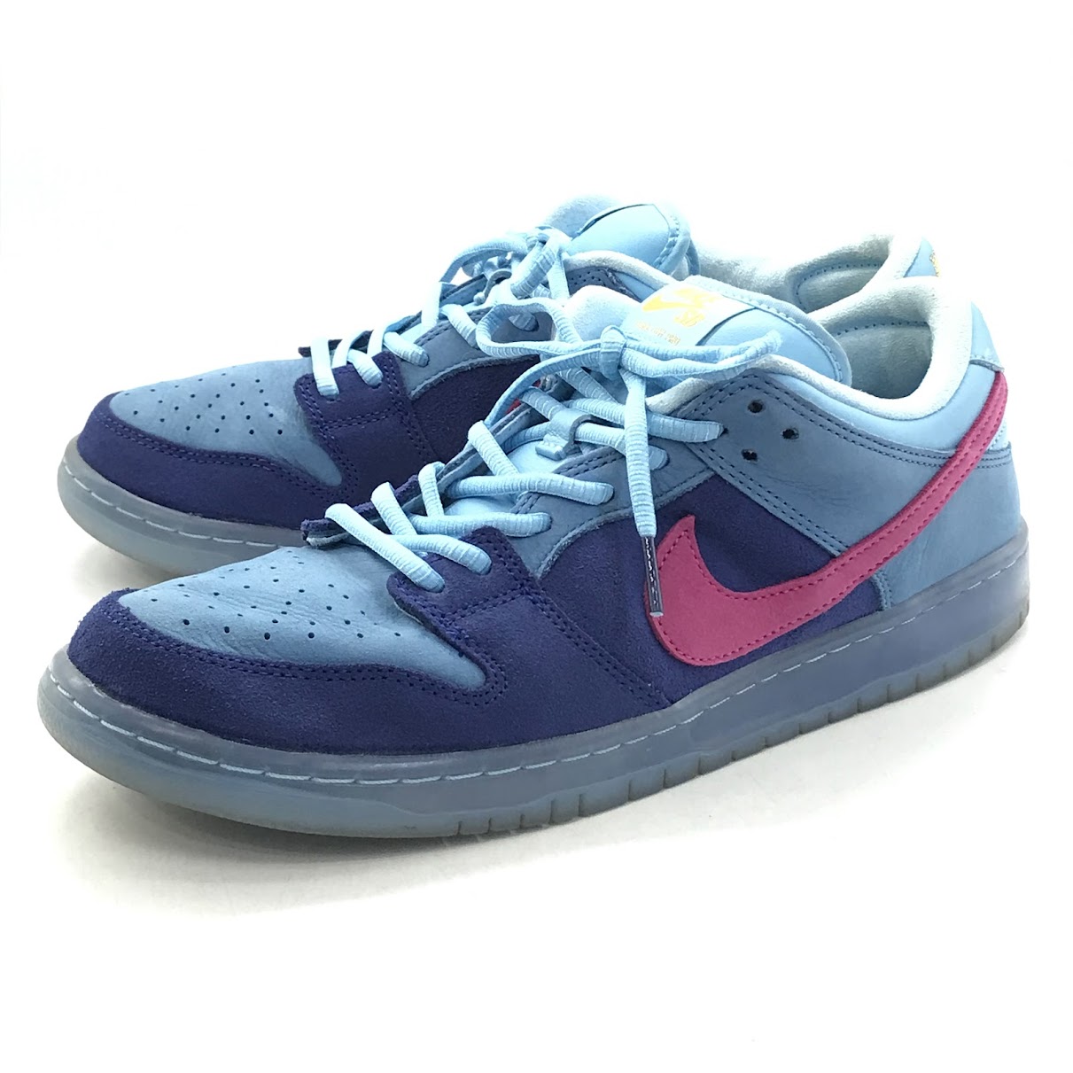 【中古】NIKE | ナイキ × RUN THE JEWELS(ラン・ザ・ジュエルズ) SB DUNK LOW DEEP ROYAL BLUE ダンク 置き目 スニーカー DO9404-400 青色 28.5糎【倉吉店】