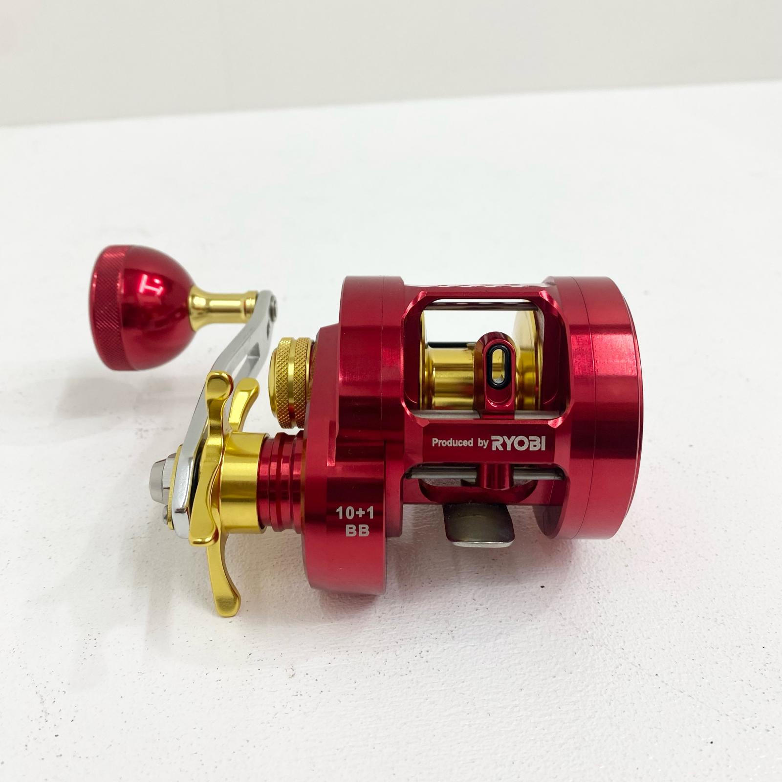 【中古】【沖釣り/御釣り/釣具/木管】 【ベイトリール/右手持ち部分】RYOBI | リョービ RANMI FIGHT SHARKS 外国で青写真【加古川店】