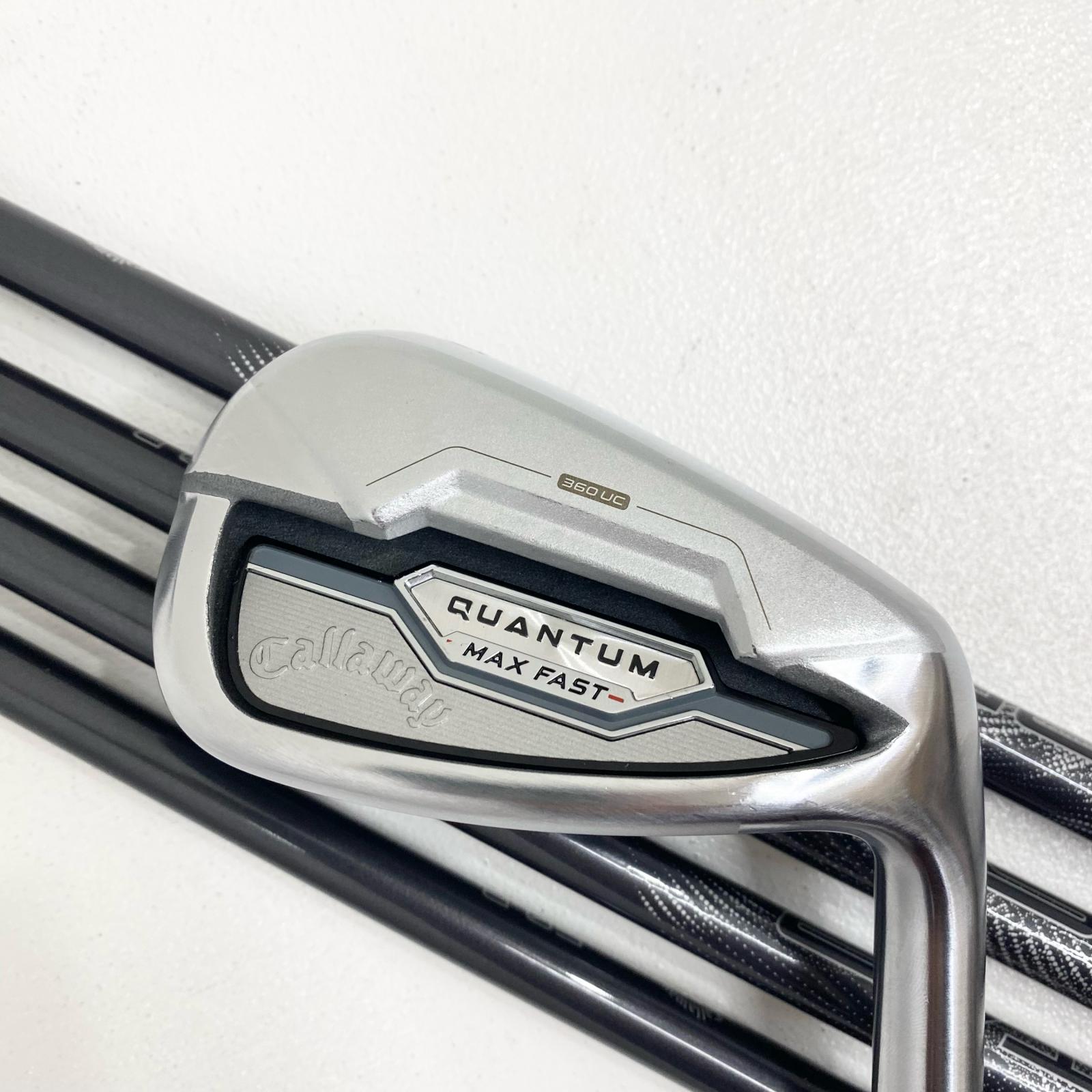 【中古】【ゴルフ用品】 Callaway | キャロウェイ QUANTUM MAX FAST(2026)ｱｲｱﾝ5本ｾｯﾄ 7~9.P.A SPDSTAR 50R フレックスR【加古川店】｜お宝市番館