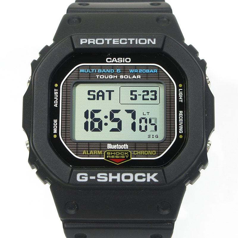 【中古】CASIO | カシオ GW-BX5600-1JF G-SHOCK DIGITAL 5600 SERIES 腕時計 デジタル表示 タフソーラー電波時計 ブラック【三重本店】|お宝市番館