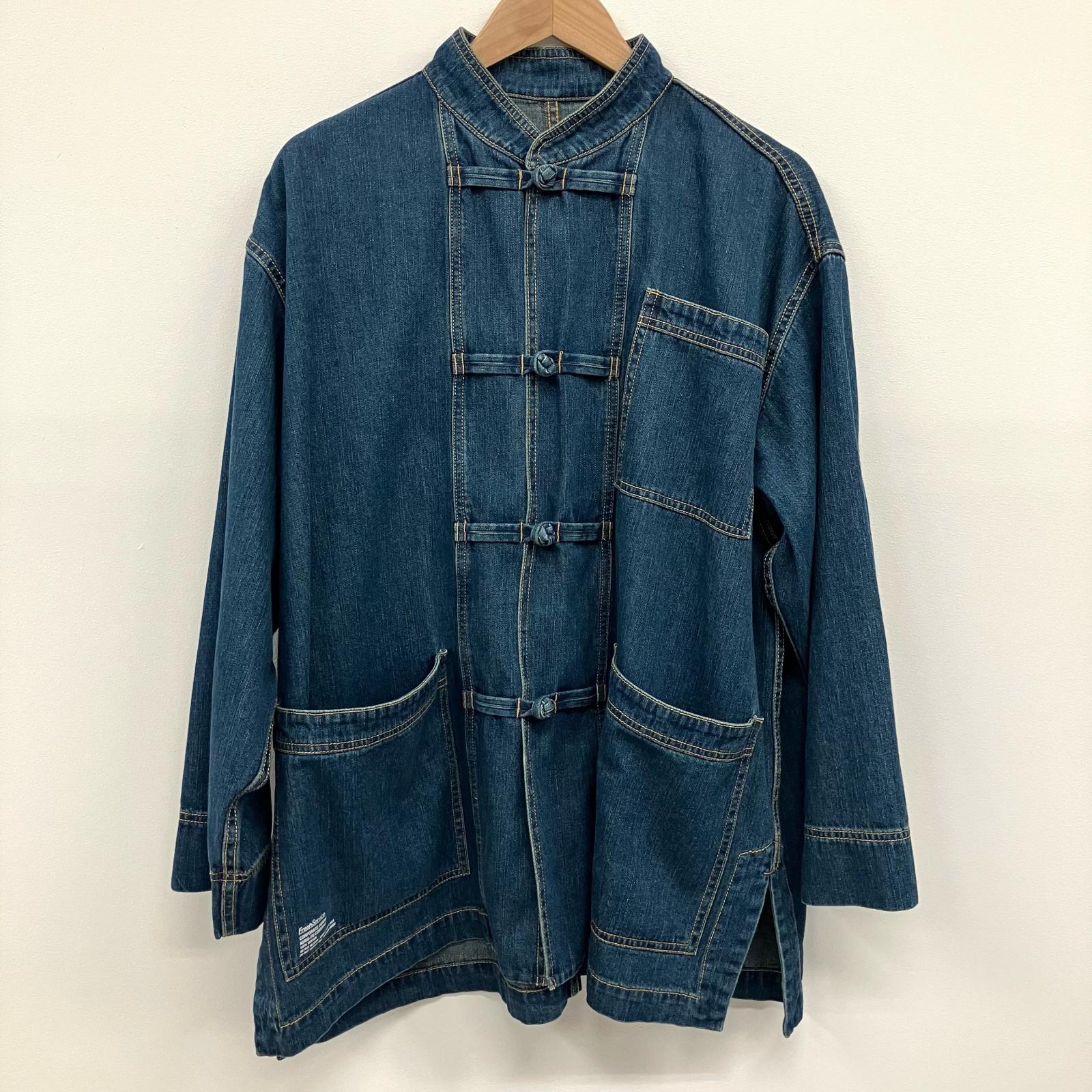 【中古】FreshService | 生新しい客あしらい カンフージャケット ジーンズ インディゴ 大きさ：S【イオン広店】