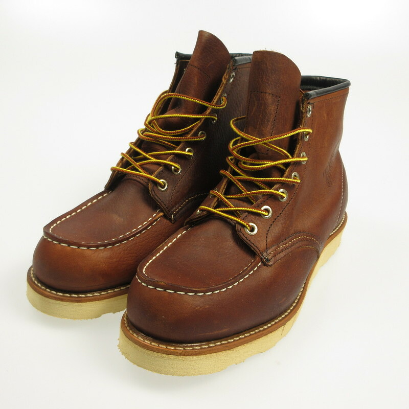 【中古】RED WING | レッドウィング 6-inch Classic Moc ブーツ 8138 2007年製 ブラウン【姫路東店】｜お宝市番館