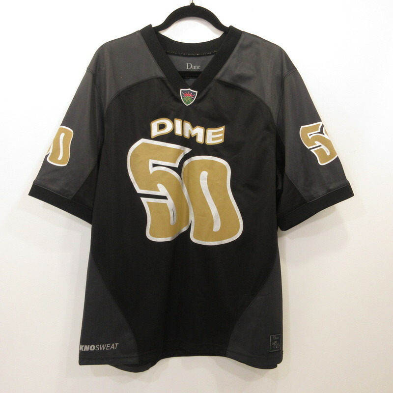 【中古】DIME | ダイム Numero 50 Jersey 半袖ティーシャツ 黒いこと 大いさ：L【姫路東店】