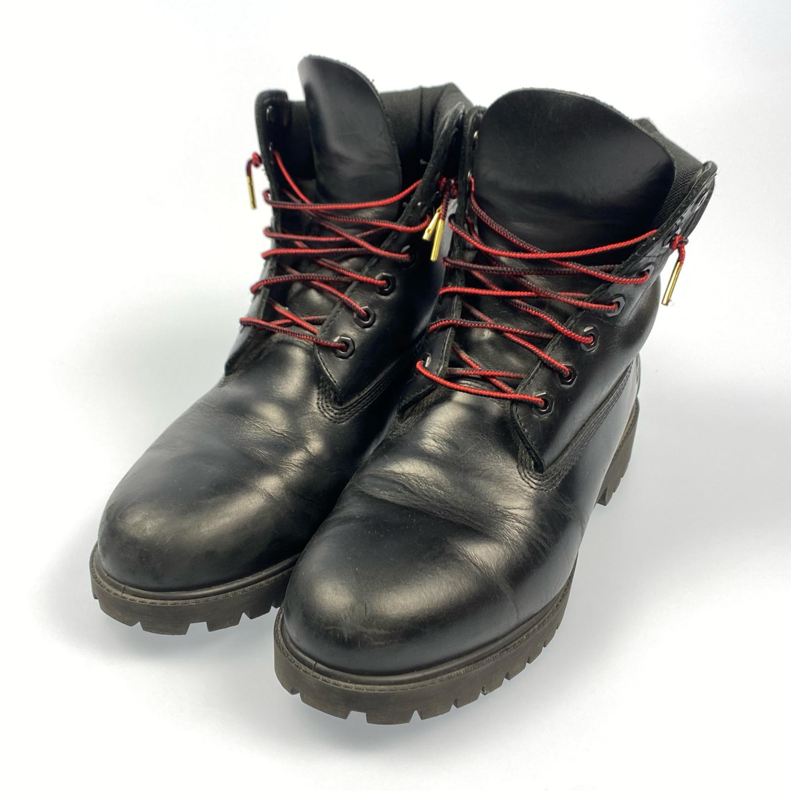【中古】Timberland | ティンバーランド 6in 割り増し金 ブーツ BLK FL GRAIN ブーツ A41MW-EL2 28.0糎 黒いこと【姫路東店】