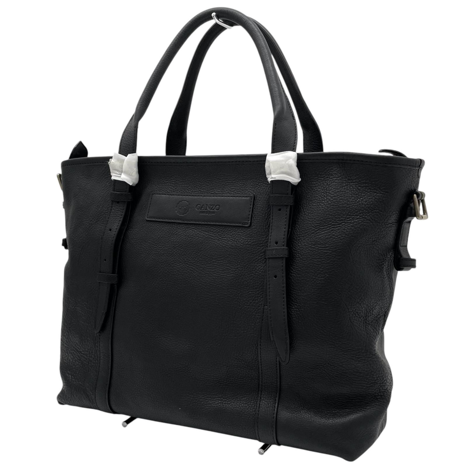 【中古】GANZO | ガンゾ トートバッグ 7QS-H 黒いこと【尾張小牧店】