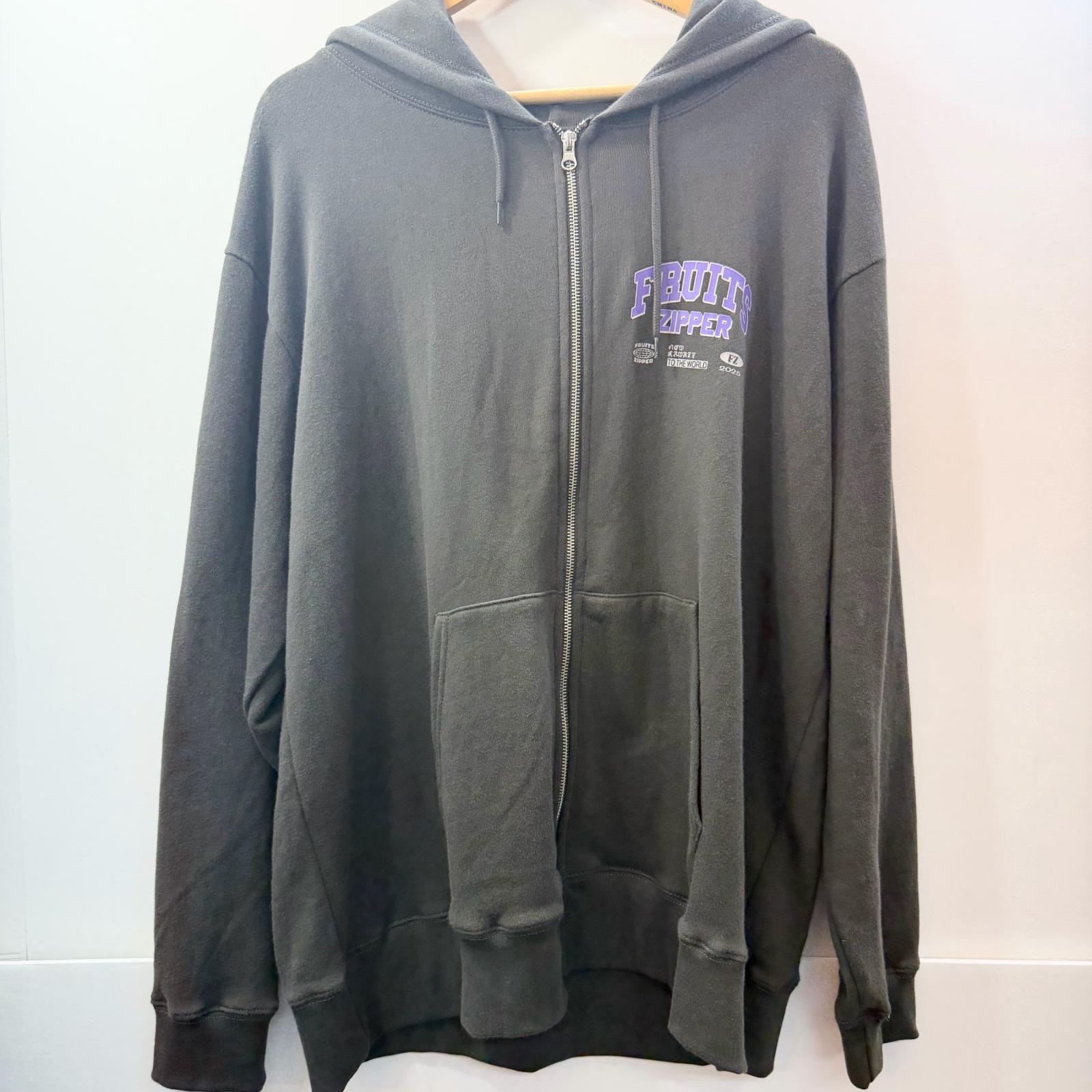 【中古】 FRUITS ZIPPER 仲川瑠夏 OSHI API パーカー XL大きさ【尾張小牧店】