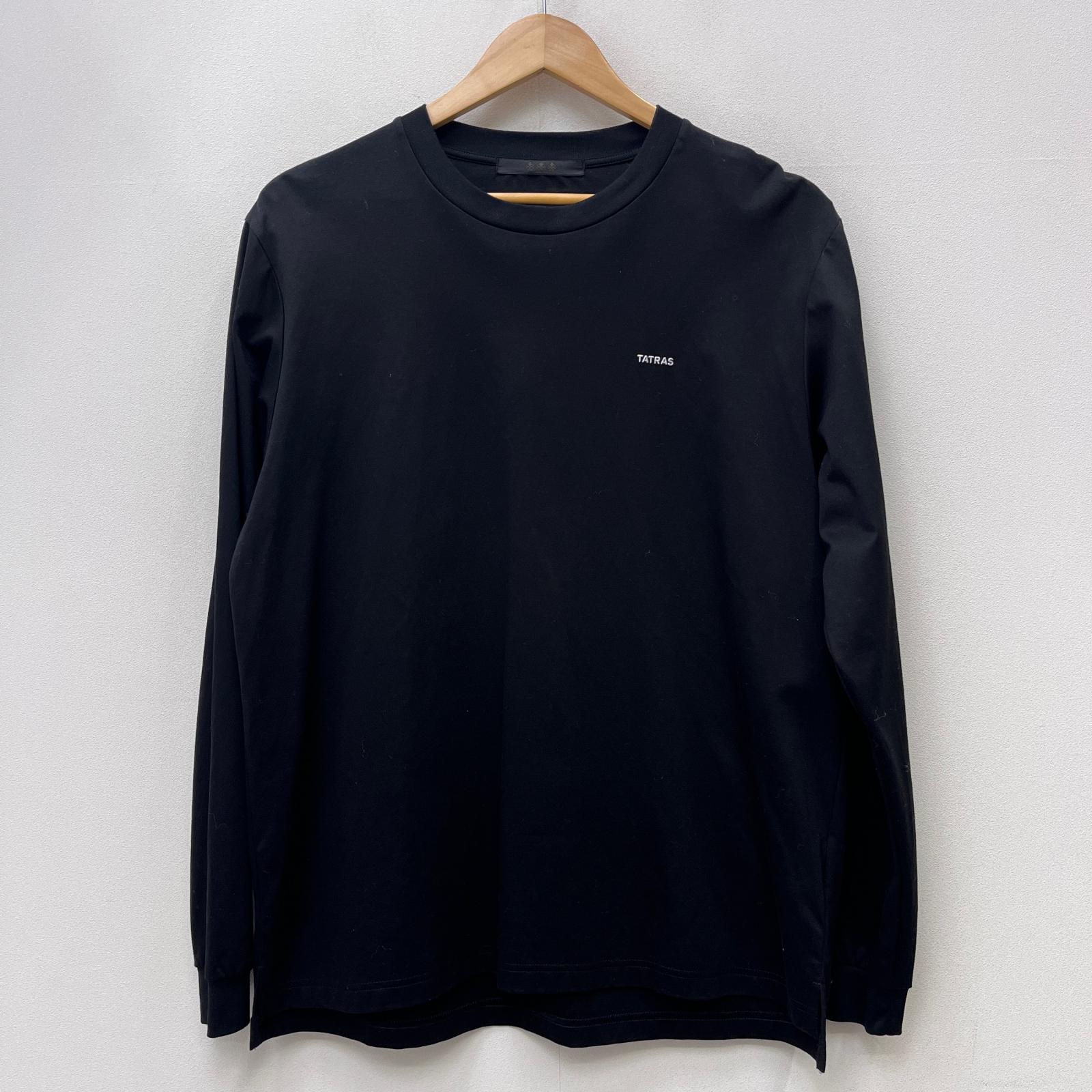 【中古】TATRAS | タトラス SICADO LONG SLEEVE TEE 長袖Ｔシャツ MTAT25S8196 黒いこと 大きさ：2【加古川店】