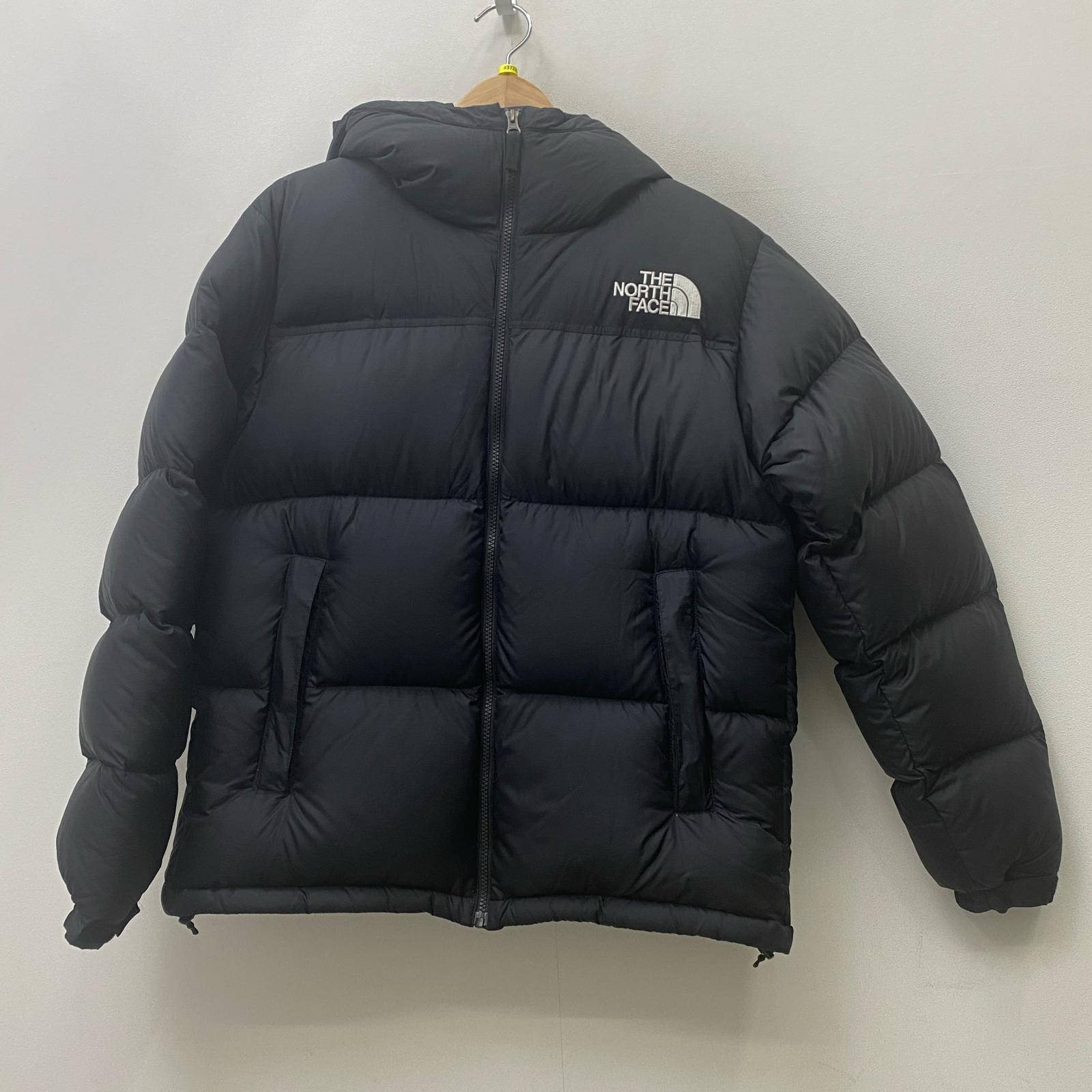 【中古】THE NORTH FACE | ザ・ノースフェイス Nuptse Hoodie 落ちこむ上衣 ND92331 黒いこと 大きさ：L【加古川店】