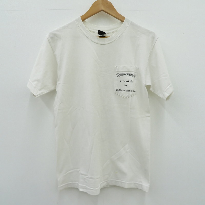 【中古】CHROME HEARTS | クロムハーツ OLD DAGGER TEE 半袖Ｔシャツ 白いこと 大きさ：M【瀬戸大橋店】