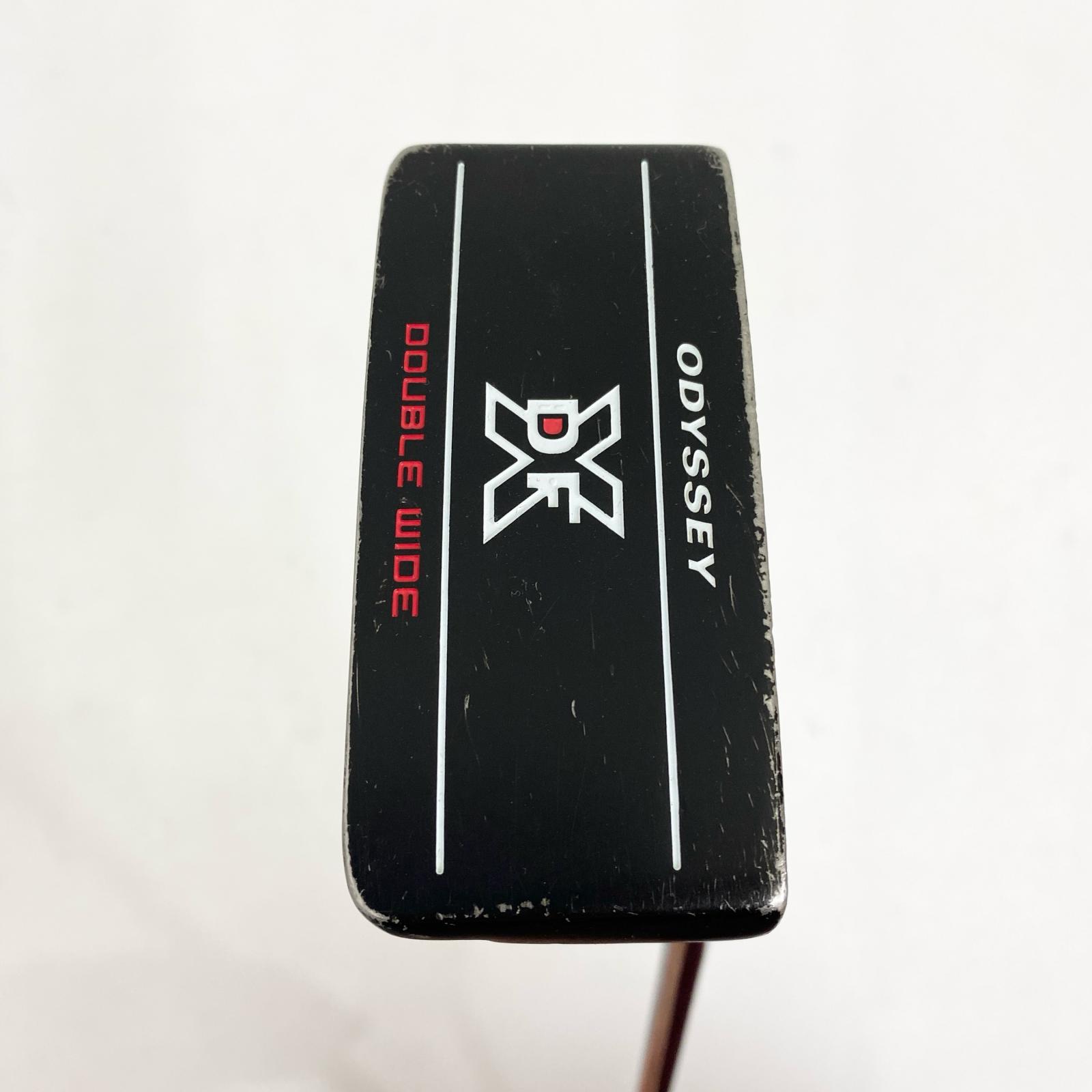 【中古】【ゴルフ装置】 ODYSSEY | オデッセイ 矢がら長(インチ):約ソールトップからグリップエンドまで約33inch DFX DOUBLE WIDE(2021) 約33in 頭顱取りまかなう付【加古川店】