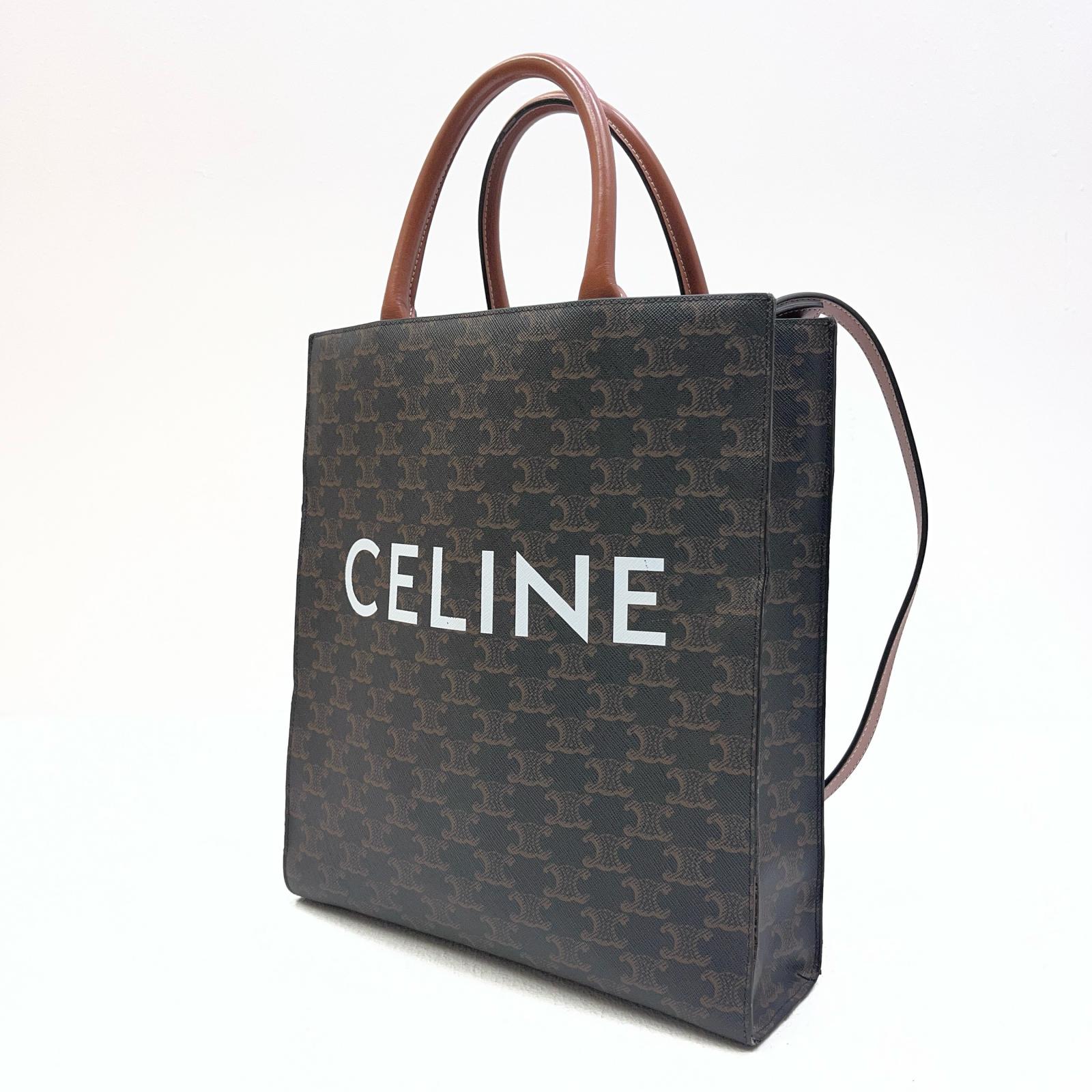 【中古】CELINE | セリーヌ スモール バーティカル 河馬 余分の物御徒面子 191542【加古川店】