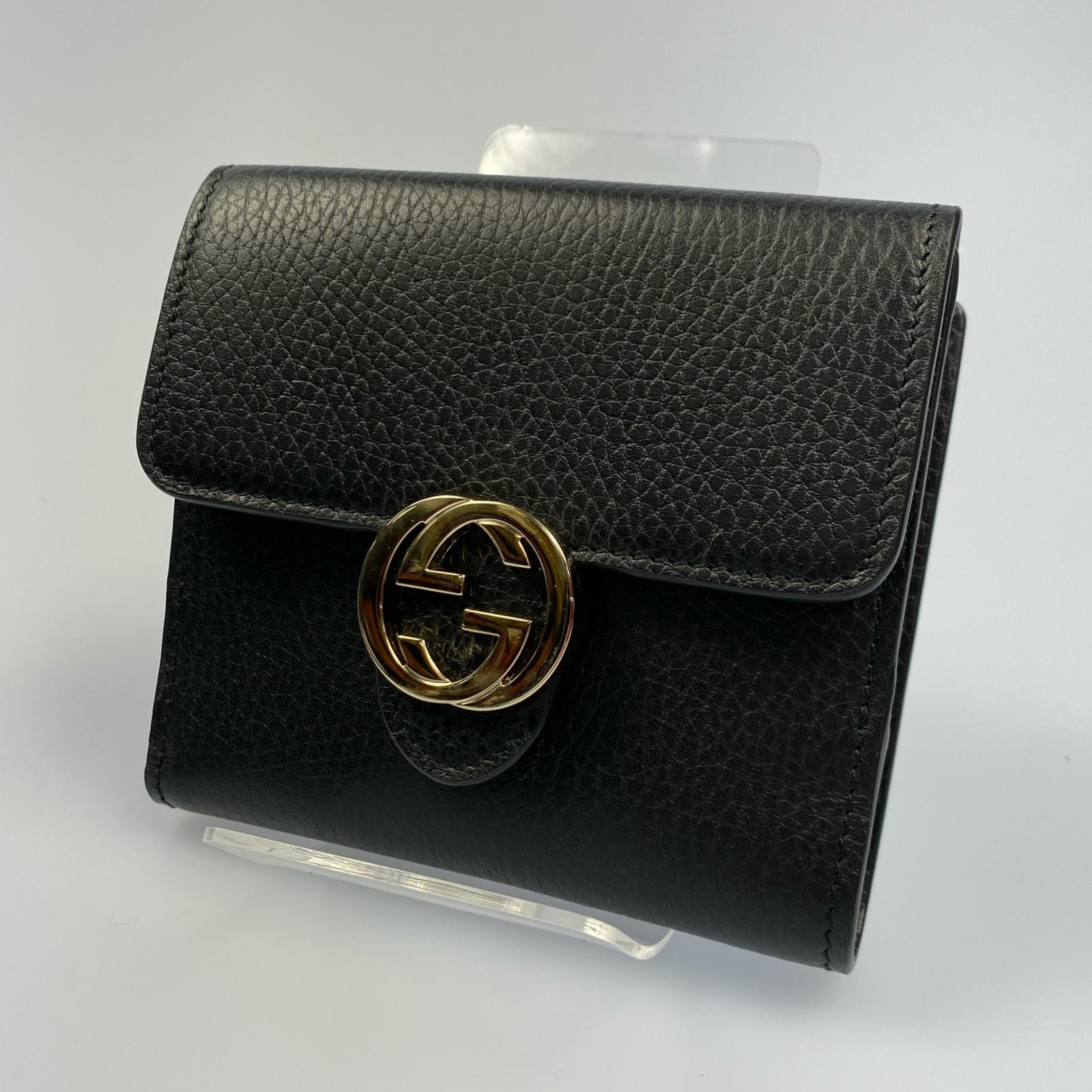 【中古】GUCCI | グッチ 二つ折り札入れ 598167【姫路東店】