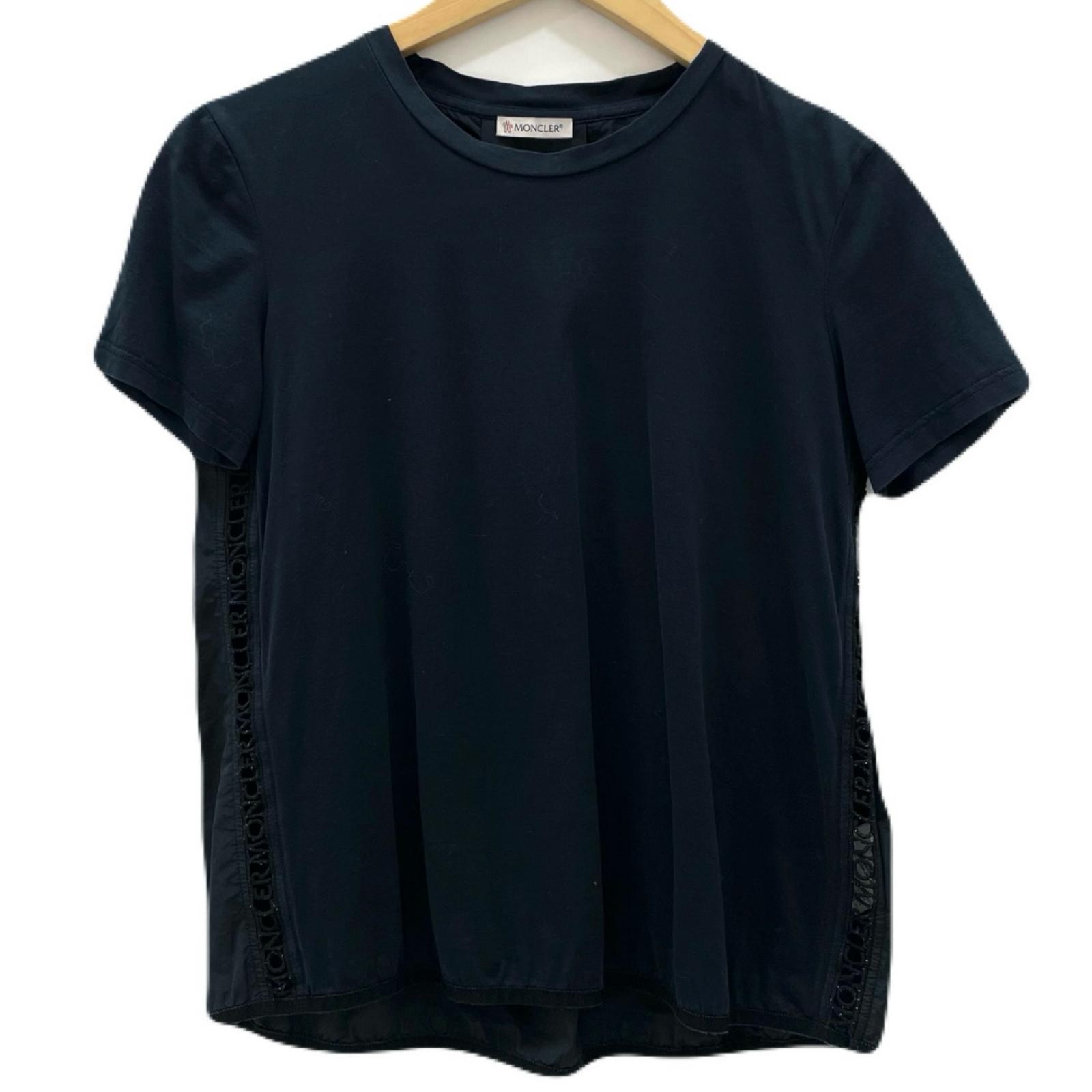 【中古】MONCLER | モンク軌跡 半袖プルオーバー ダークネイビー【尾張小牧店】