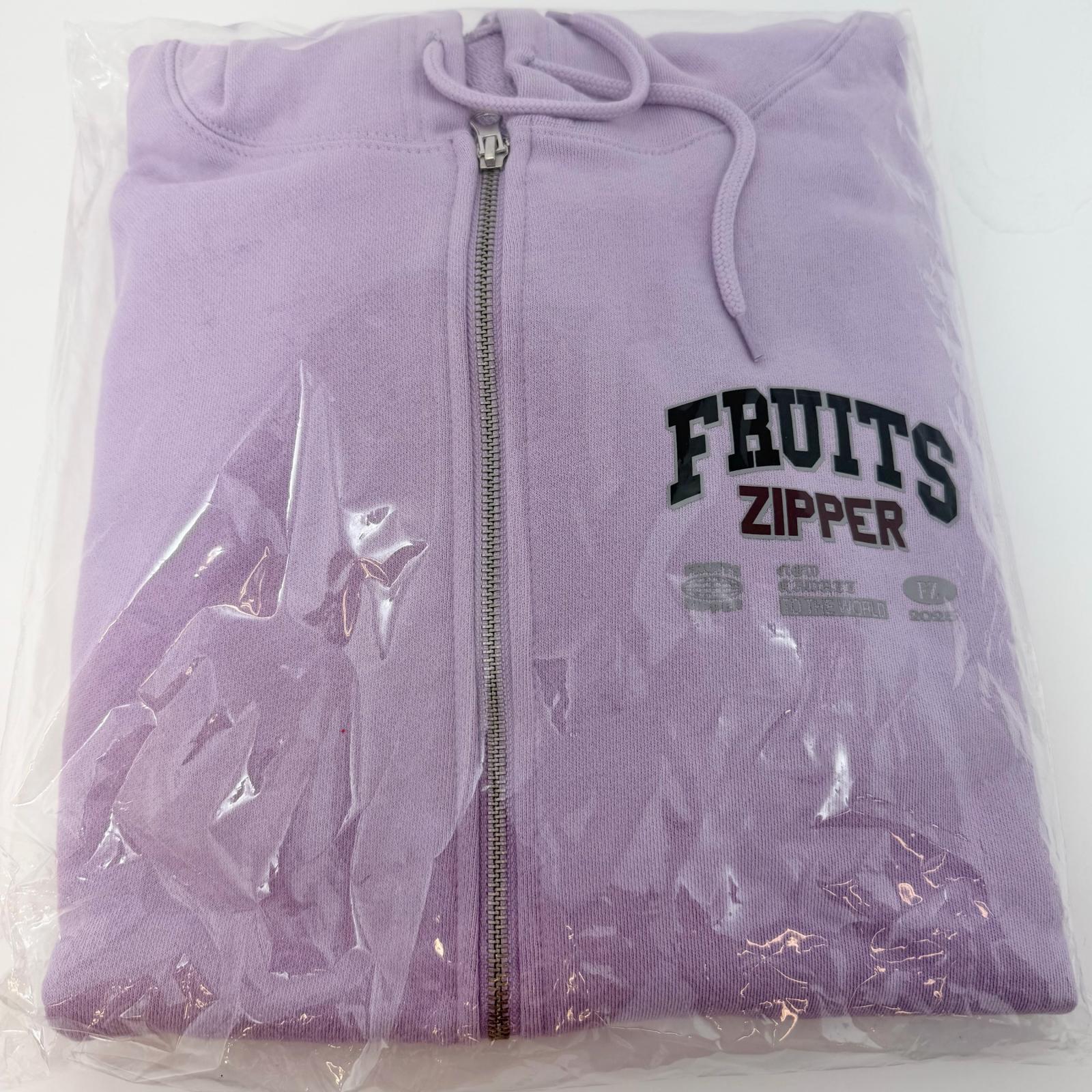 【中古】 FRUITS ZIPPER 仲川瑠夏 OSHI API パーカー 未開封 XL大いさ【尾張小牧店】