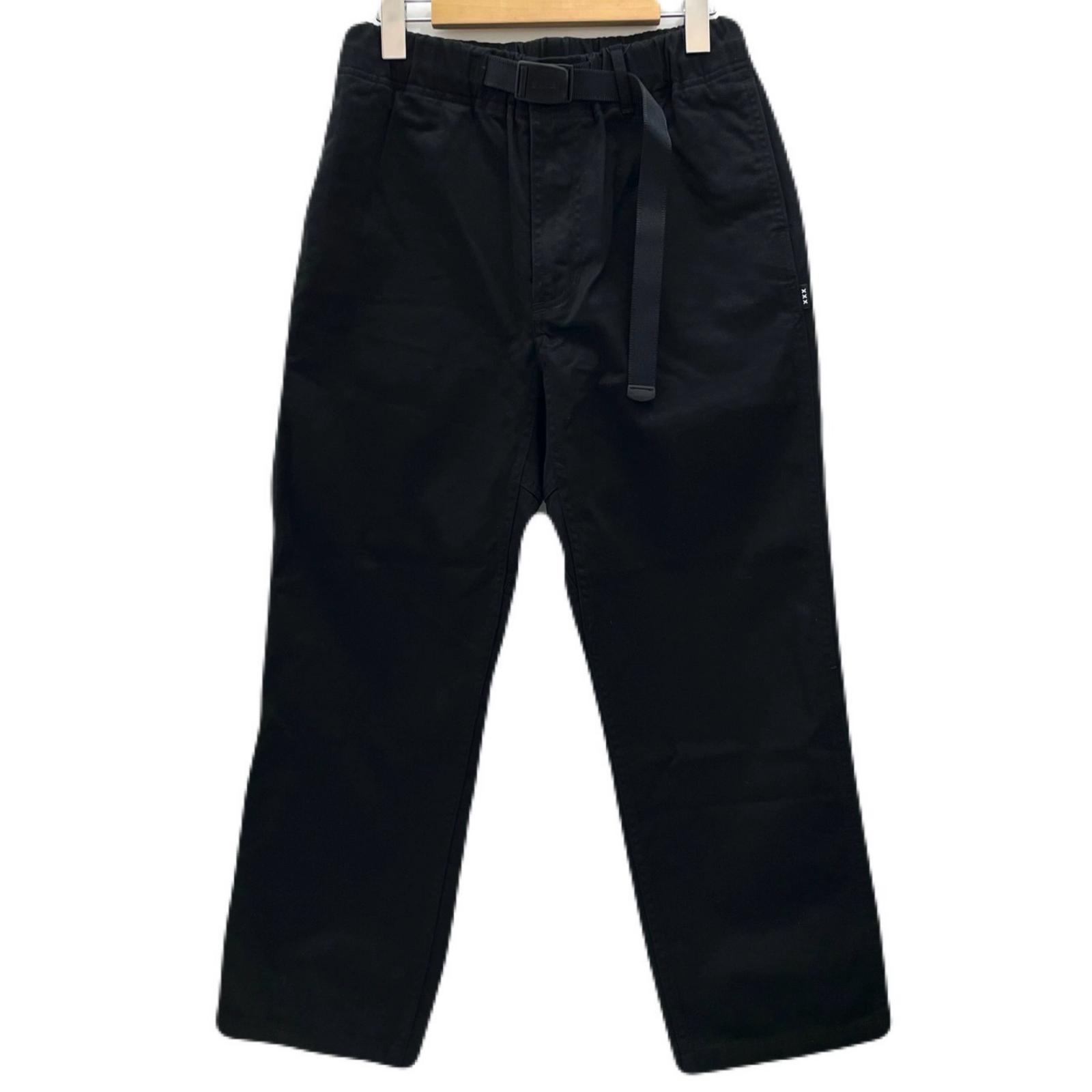 【中古】GOD SELECTION XXX | ゴッドセレクショントリプルエックス 25SS GX-S25-PT-03 イージーパンツ 黒いこと 大いさ：S【尾張小牧店】
