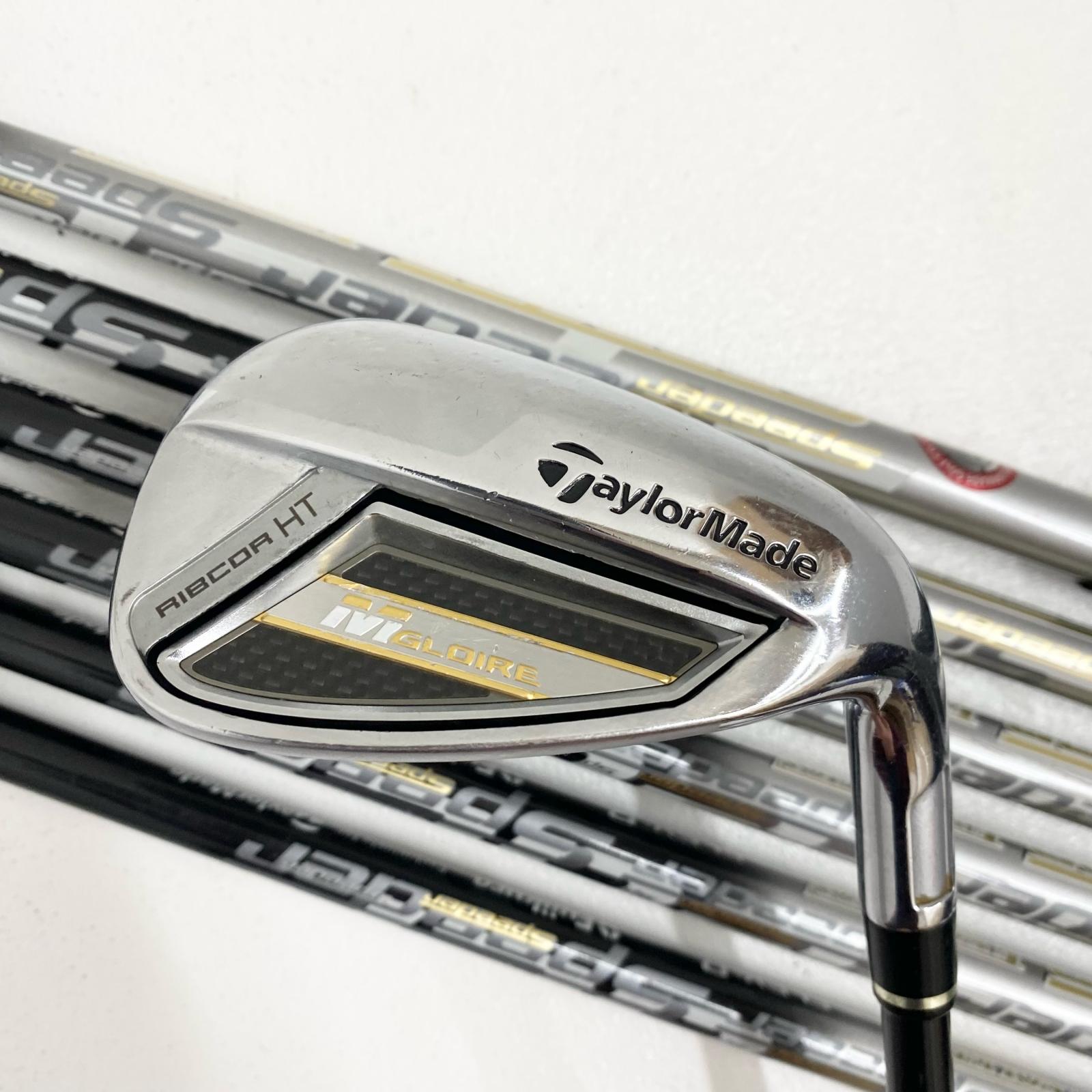 【中古】【ゴルフ備品】 TaylorMade | 仕立て屋お手伝いさん M GLOIRE(2019) アイアン7本ｾｯﾄ 5~9.P.A SPEEDER EVOLUTION フレックスR【加古川店】