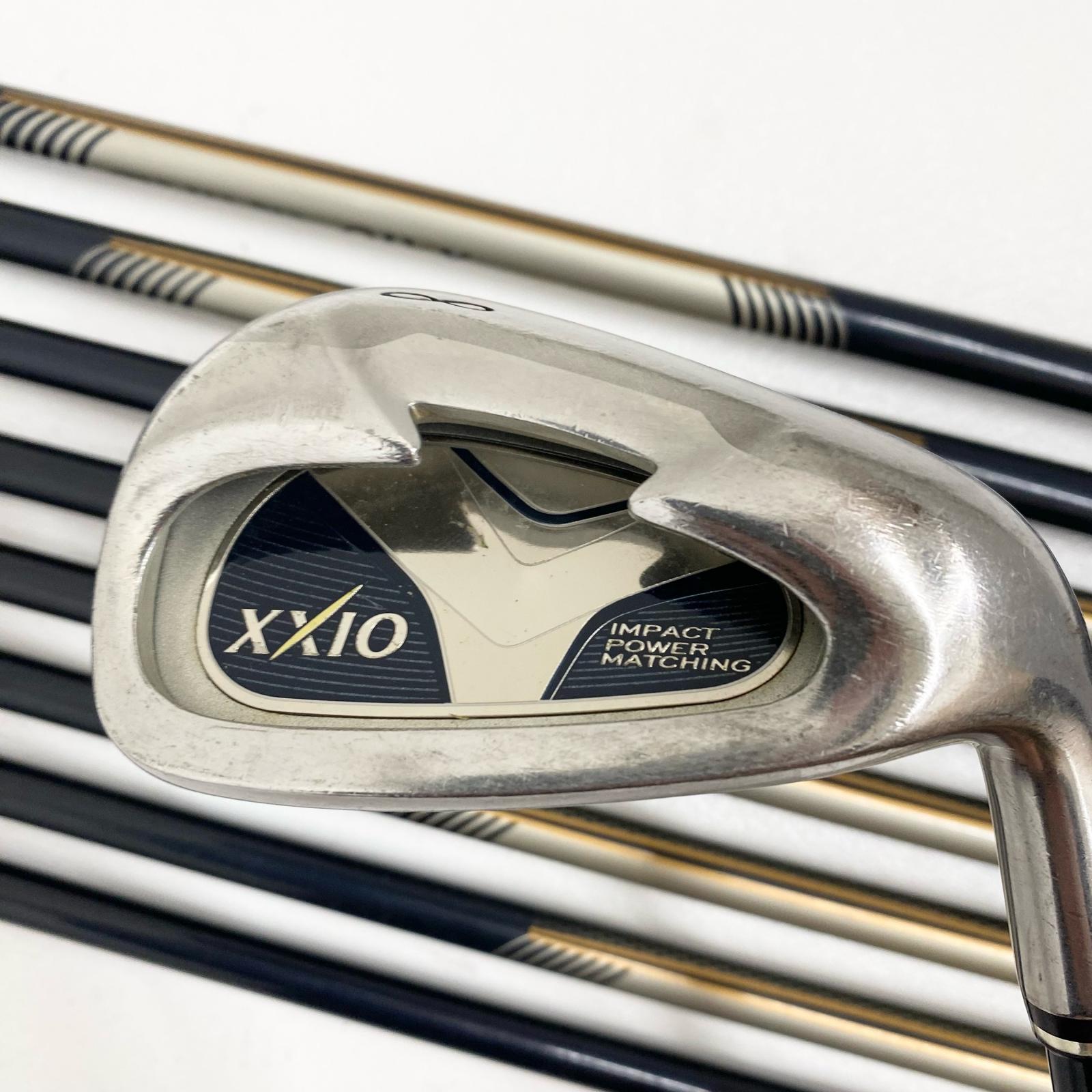 【中古】【ゴルフ装置】 XXIO | ゼクシオ 5代目 ｻﾞ･ｾﾞｸｼｵ(2008) アイアン9本ｾｯﾄ  4~9.P.S.A MP500 フレックスS【加古川店】